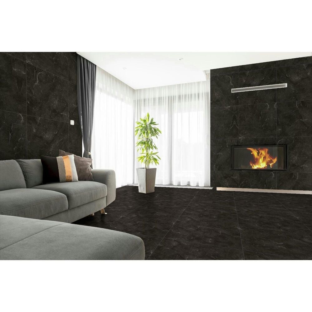 Emser Savino Nuit 32" x 32" Matte Porcelain Tile, , large