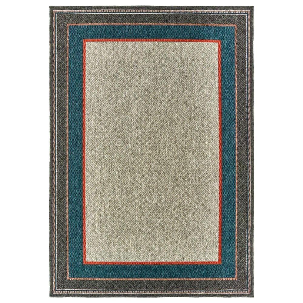 Oriental Weavers Latitude 8021L 9"10" x 12"10" Grey Area Rug, , large
