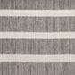 Nourison Positano POS03 Charcoal and Ivory 6" x 9" Indoor/Outdoor Area Rug, , large