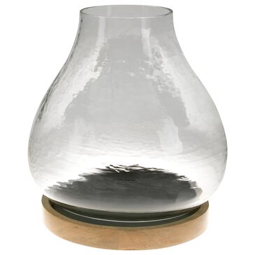 Ashley Adalisen Candle Holder in Clear and Brown, , large