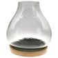 Ashley Adalisen Candle Holder in Clear and Brown, , large
