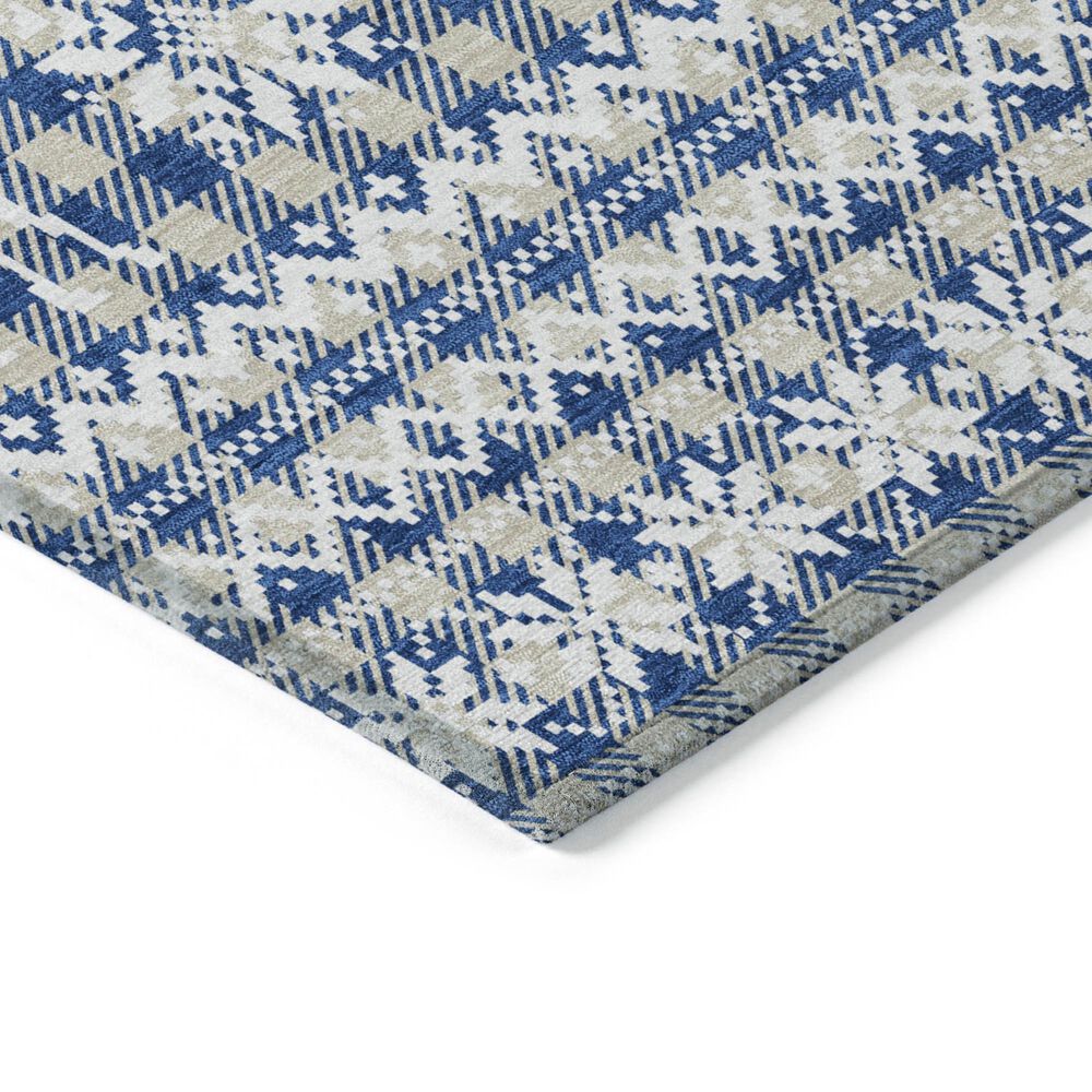 Dalyn Rug Company Wonderland WN28 3&#39; x 5&#39; Navy Indoor/Outdoor Area Rug, , large