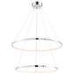 Lite Source Rimmy LED Pendant Ceiling Light in Chrome, , large
