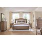 Riva Ridge Oxford Queen Sleigh Bed in Tan USB Ports, , large
