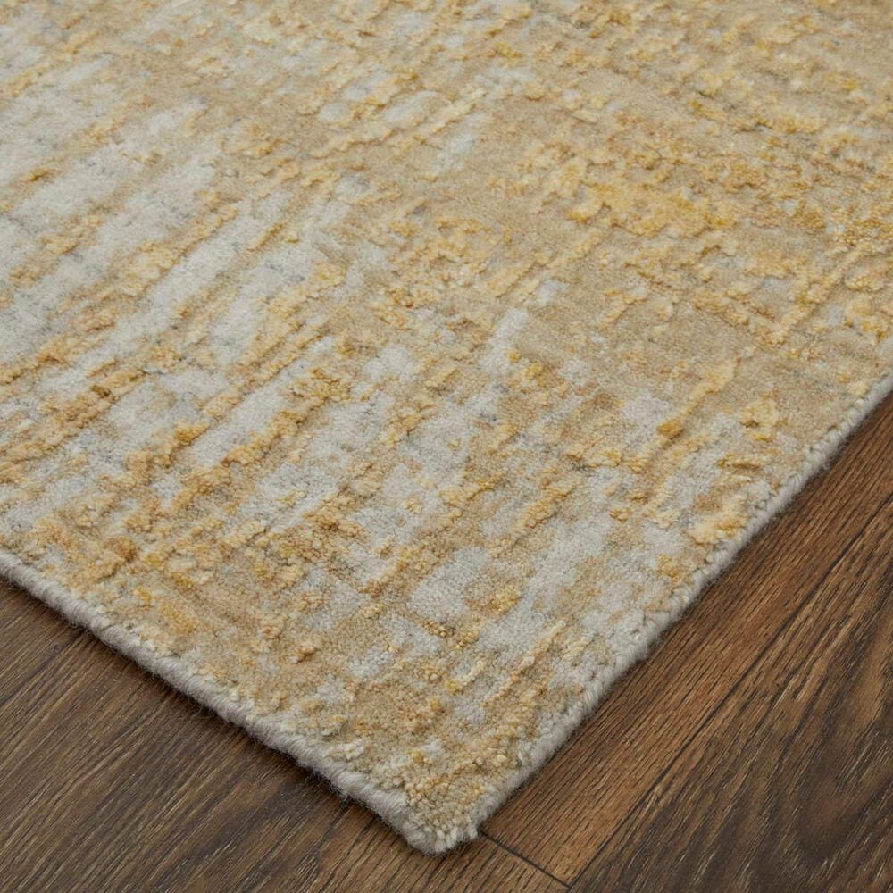 Feizy Eastfield 69FRF 8&#39; x 10&#39; Gold and Ivory Area Rug, , large