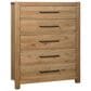 Viceray Collections Joinery 5-Drawer Chest in Natural Oak, , large