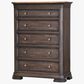 Napa Furniture Design Grand Louie 5-Drawer Chest in Misty Night and Wheat, , large