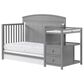 Oxford Baby Pearson Crib and Changer in Dove Gray, , large