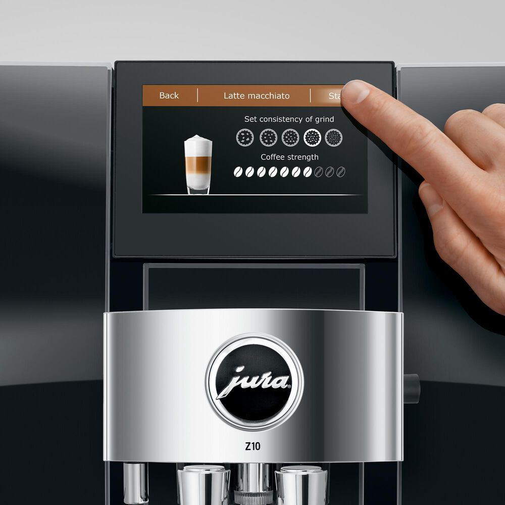 Jura Z10 Automatic Coffee Maker in Diamond Black, , large