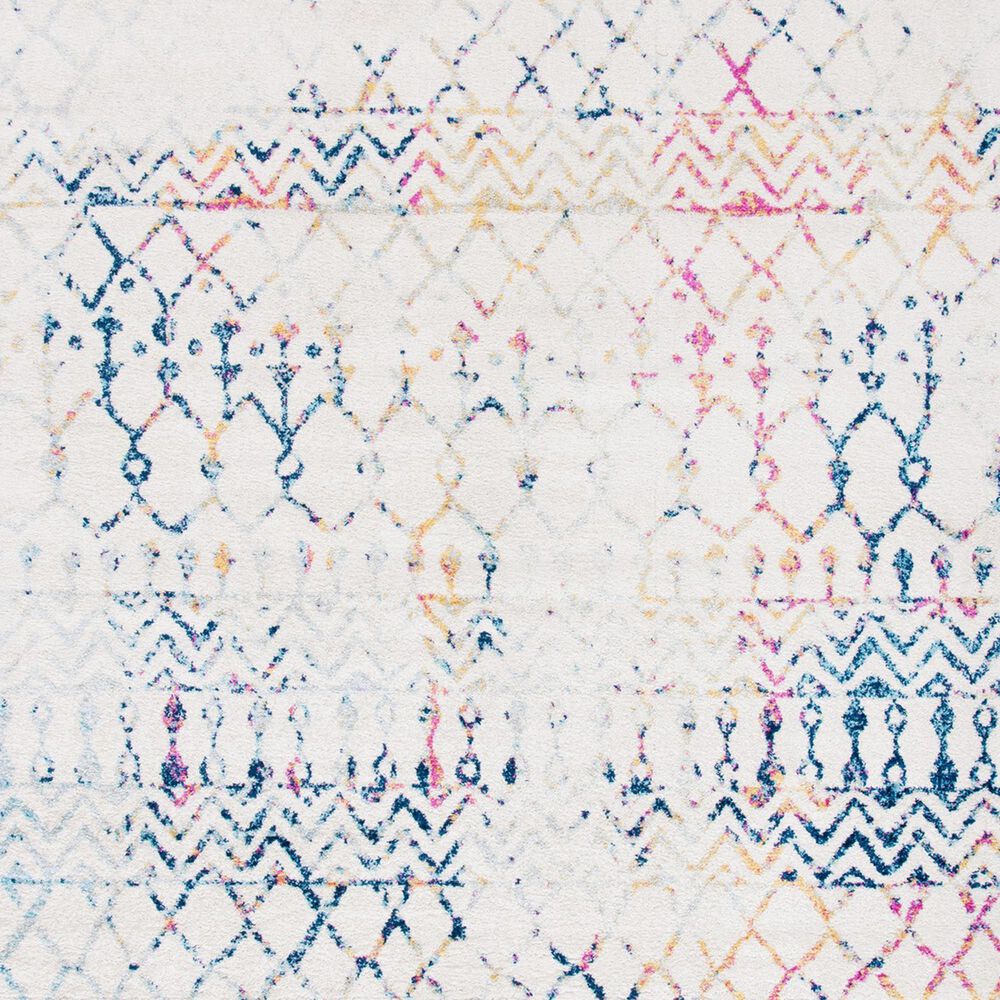 Safavieh Tulum 9&#39; x 12&#39; Ivory and Blue Area Rug, , large