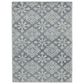 Amer Rugs Boston 2" x 3" Gray Steel Area Rug, , large