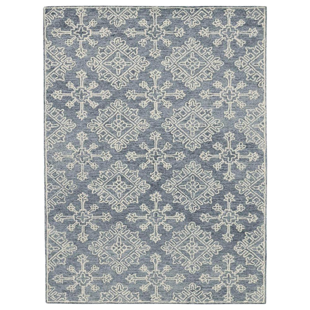 Amer Rugs Boston 2" x 3" Gray Steel Area Rug, , large