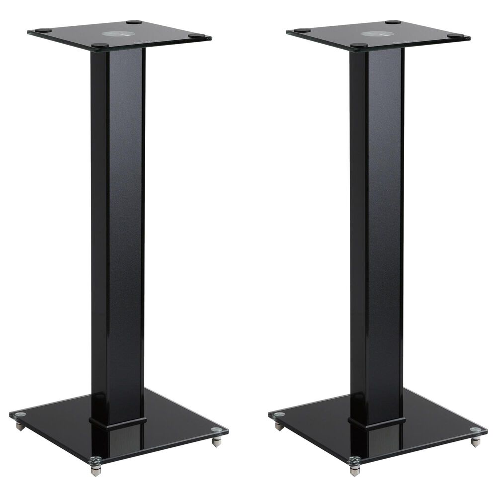 CorLiving 29" Speaker Stand in Black (Set of 2), , large
