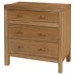 Butler Specialty Company Nora 3 Drawer Nightstand in Light Natural Brown, , large