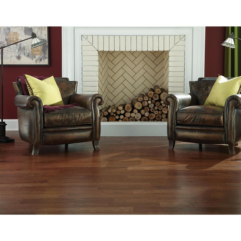 Mullican Flooring Lincolnshire Champagne Engineered Hickory Hardwood, , large
