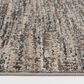 Central Oriental Minerva Mitch 7"10" x 9"10" Storm and Vintage Blue Area Rug, , large