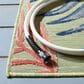Safavieh Cabana CBN458F 4" x 6" Grey and Rust Indoor/Outdoor Area Performance Rug, , large