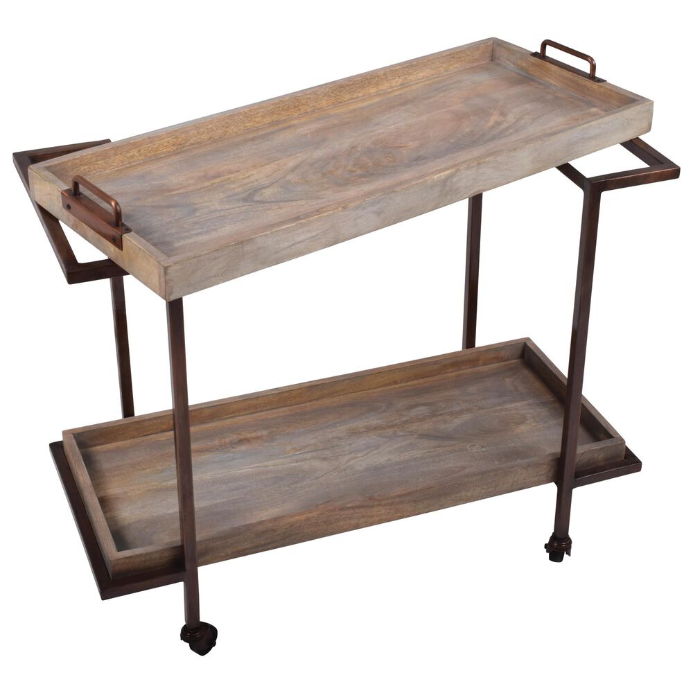 Steve Silver Cameron Cart in Black, , large