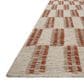 Loloi Harrison 7"9" x 9"9" Beige and Rust Area Rug, , large