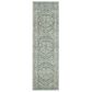 Safavieh Evoke EVK242C-27 2"2" x 7" Ivory/Light Blue Runner, , large