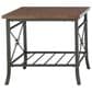 Linden Boulevard Harrison 3-Piece Table Set in Chestnut Brown and Dark Bronze, , large