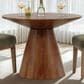 Blue Sun Designs Carrera Dining Table Base in Medium Brown, , large