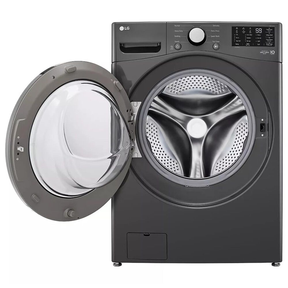 LG 5.0 Cu. Ft. Front Load Washer in Middle Black, , large