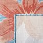 Safavieh Cabana CBN454J 6"6" x 9"6" Aqua and Rust Indoor/Outdoor Area Performance Rug, , large