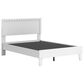 Ashley Hallityn Full Panel Platform Bed in Matte White, , large