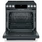 Cafe 4pc Kitchen Package with Refrigerator, Range, Microwave, and Dishwasher in Black, , large