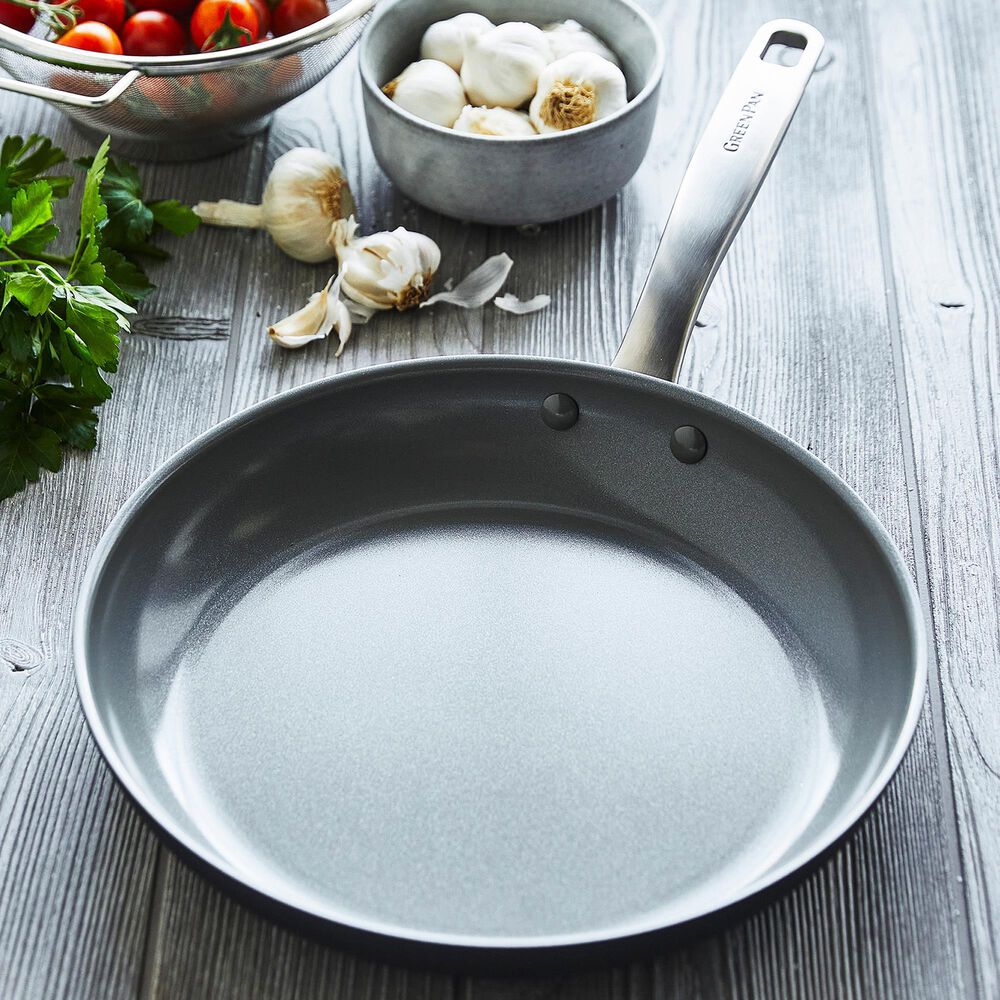 Green Pan Chatham 10" Open Frypan in Grey, , large