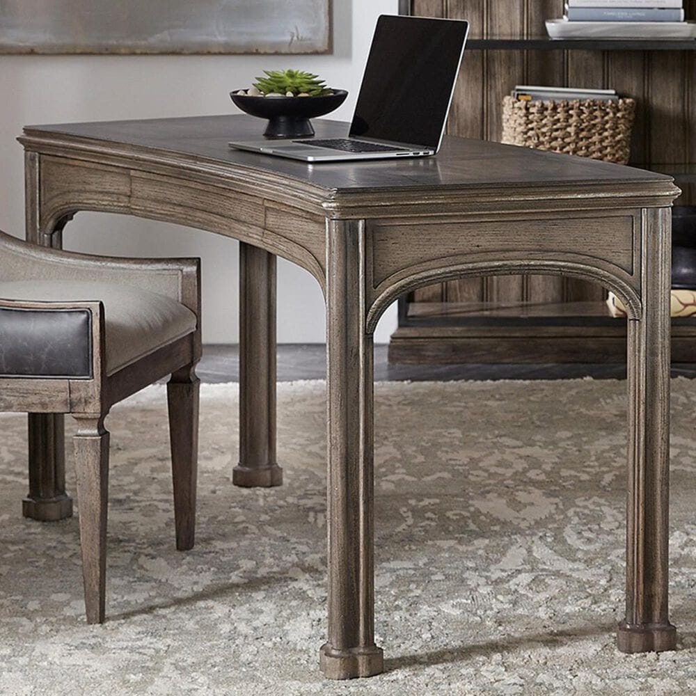 Hooker Furniture Woodlands Writing Desk in Heathered Lambswool, , large