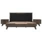 Blue River Astoria 3-Piece King Bed Set in Dark Brown, , large