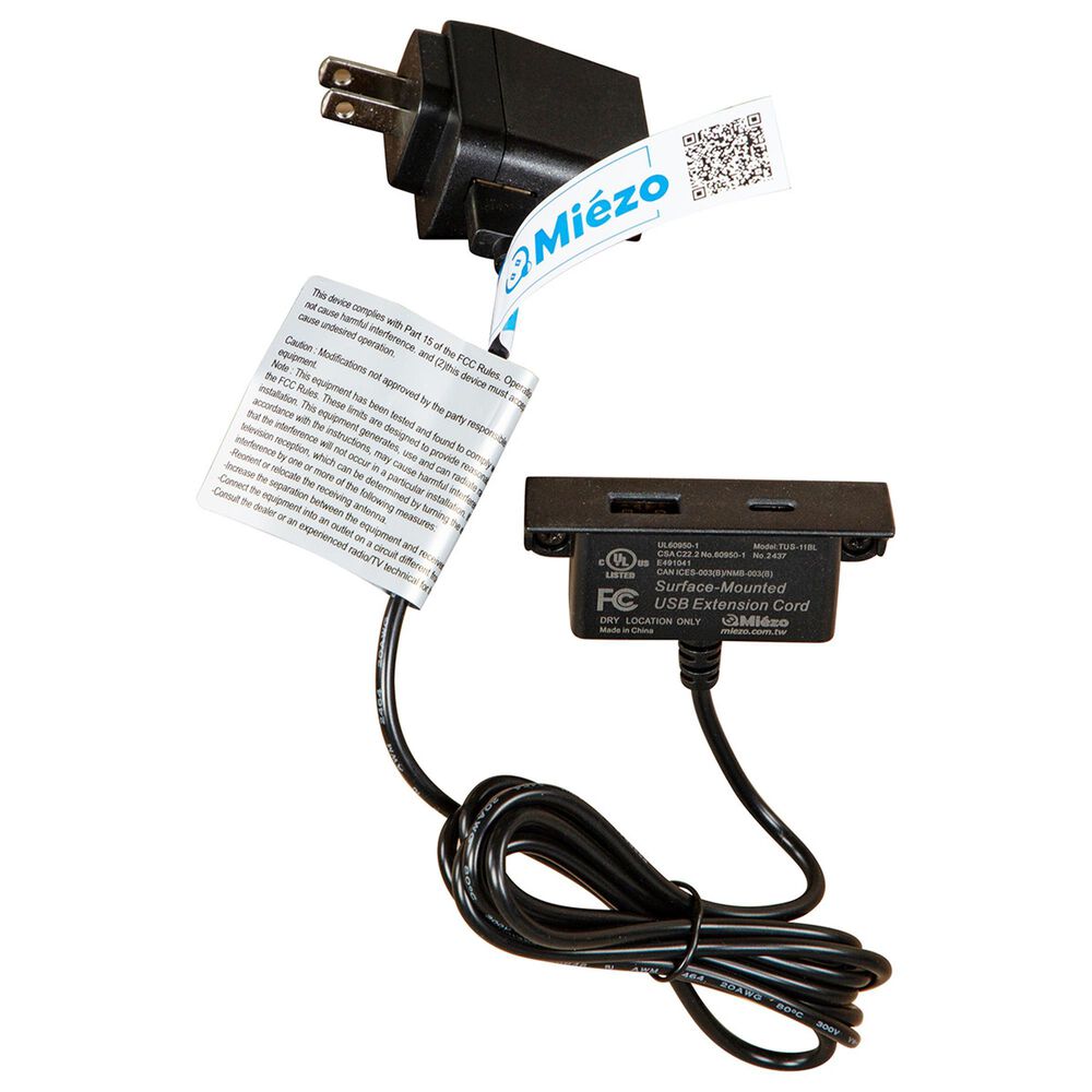 Nicolette Home Plum Creek 2-Drawer Nightstand in Ravenwood Black, , large