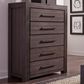Urban Home Heath 5-Drawer Chest in Basalt Grey, , large