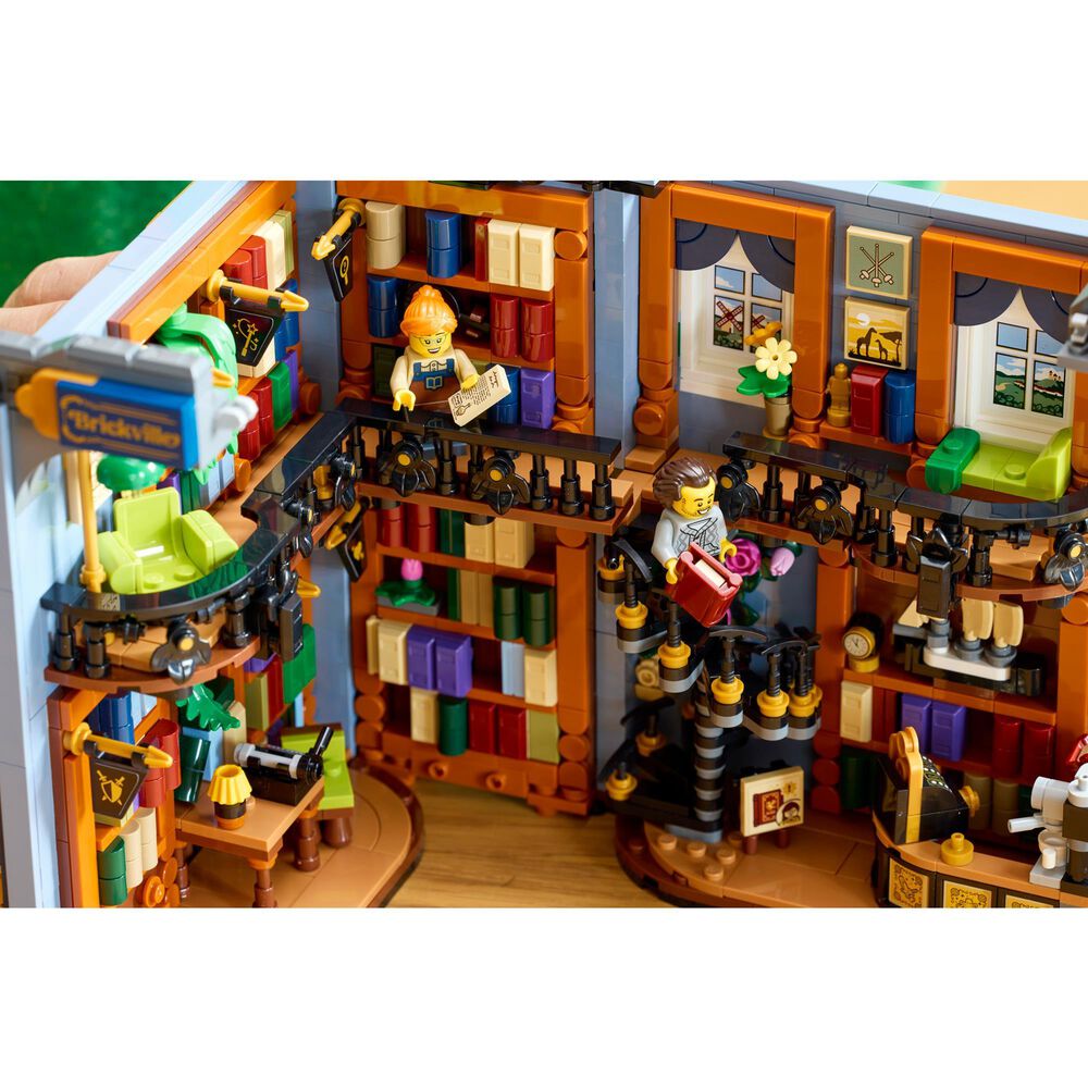 LEGO Icons Bookstore Book Nook Building Set, , large