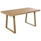Hearth and Haven 5-Piece Outdoor Wooden Dining Set with U-Leg Table and Cushioned Chairs in Gray, , large