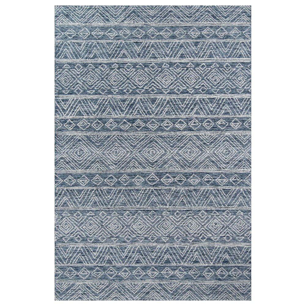 Momeni Mallorca 3"6" x 5"6" Denim Area Rug, , large