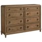 Universal Furniture Griffith Park 5-Piece Queen Panel Bedroom Set in Sienna, , large
