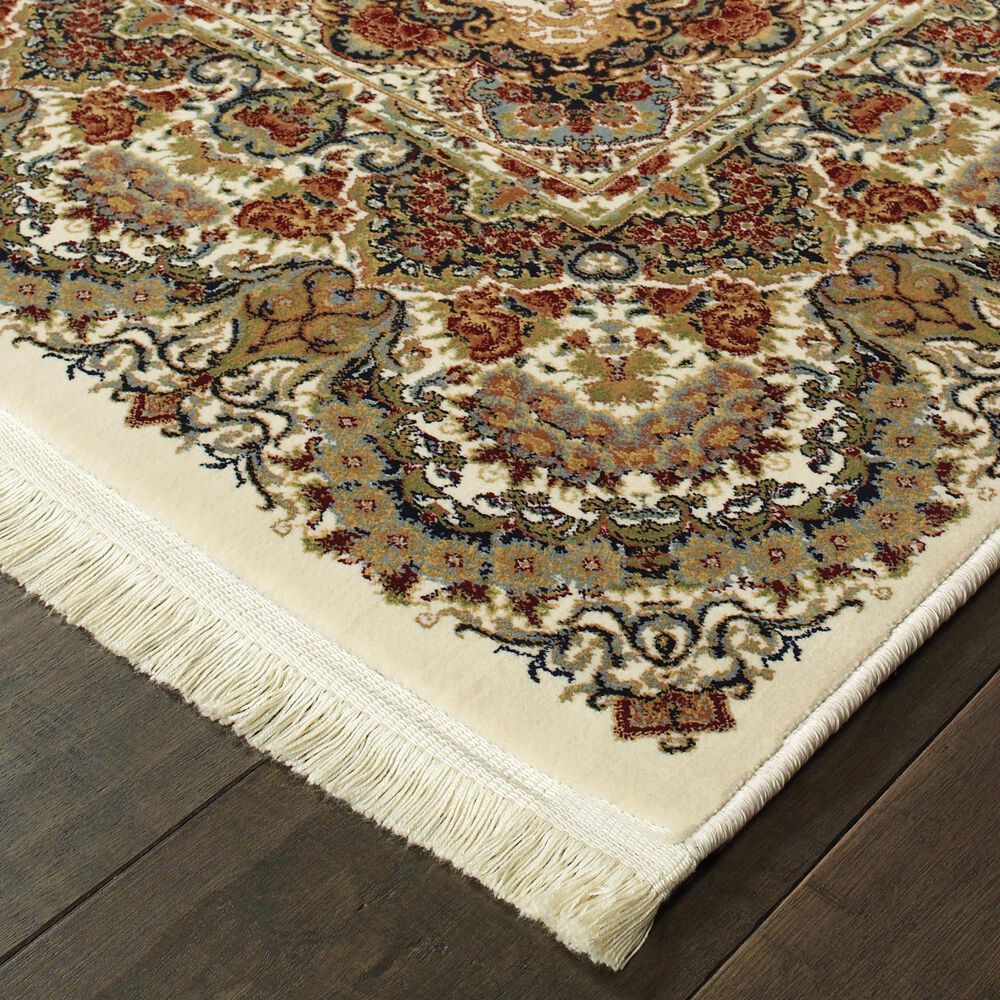 Oriental Weavers Masterpiece 5560W 2&#39;3&quot; x 10&#39; Ivory Runner, , large