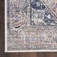 Nourison Grand Washables 7"10" x 9"10" Ivory Blue Area Rug, , large