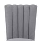 Global Furniture USA Upholstered Dining Side Chair in Grey Fabric, , large