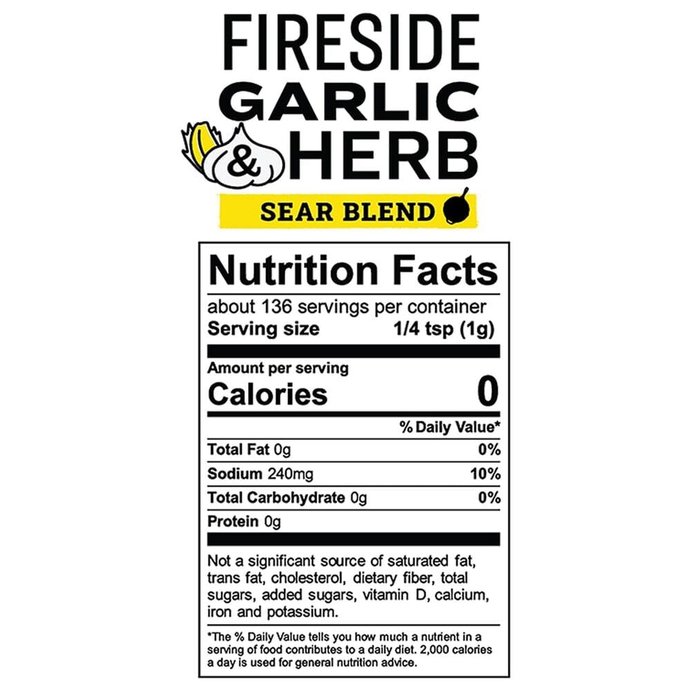 Lodge Fireside Garlic and Herb Sear Blend, , large