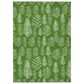 Dalyn Rug Company Wonderland WN21 5" x 7"6" Green Indoor/Outdoor Area Rug, , large