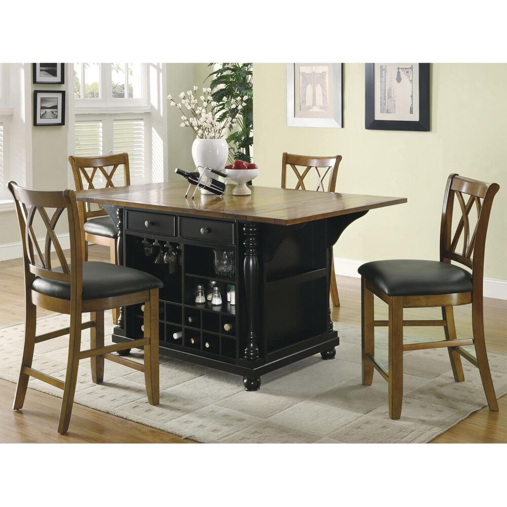 Pacific Landing Counter Height Kitchen Island NFM