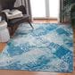 Safavieh Aria 3" x 5" Light Blue and Ivory Area Rug, , large