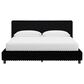 Ashley Zuraleus 4-Piece California King Upholstered Platform Bedroom Set in Matte Black, , large