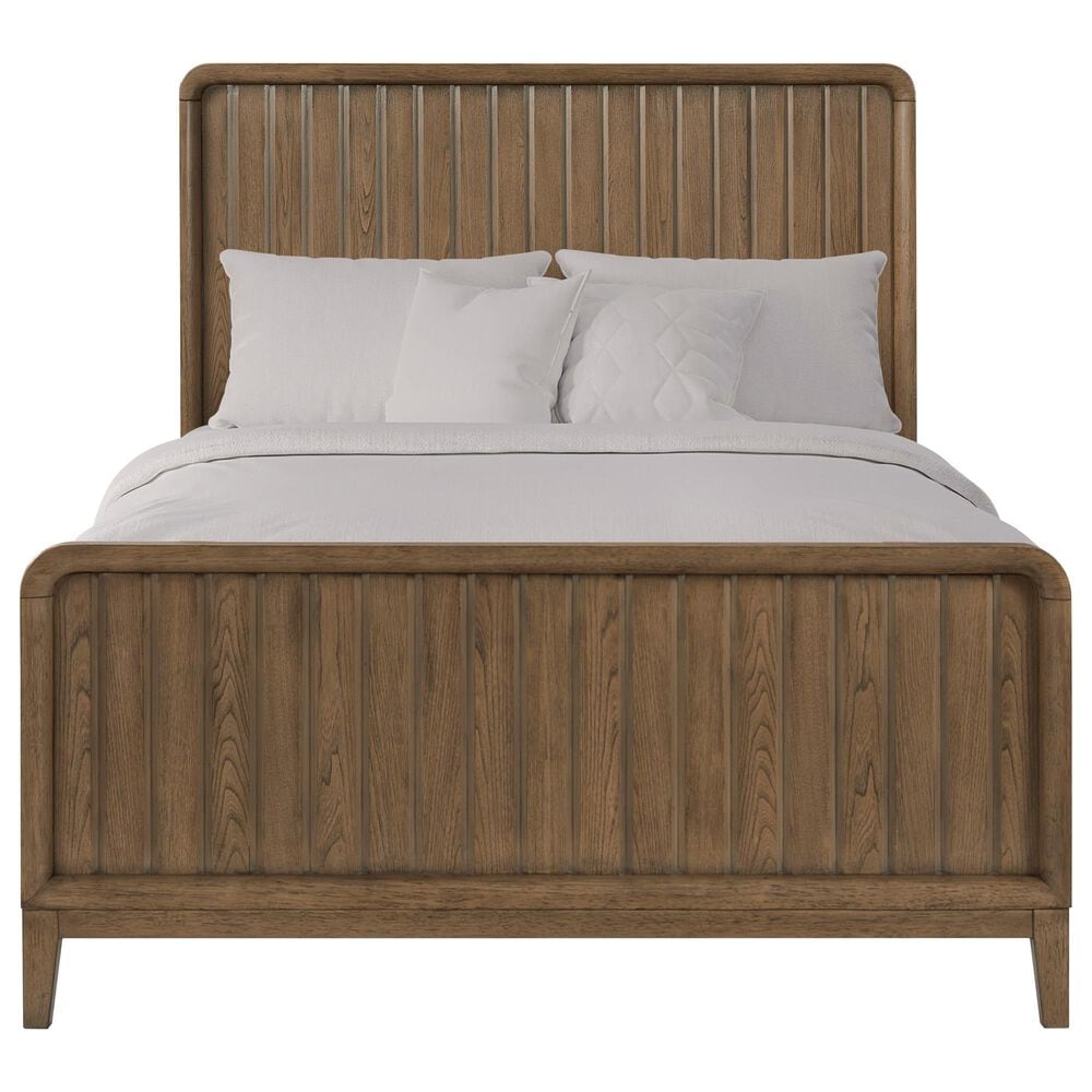 Sterling Timber Elure 4 Piece Twin Panel Bedroom Set in Latte, , large