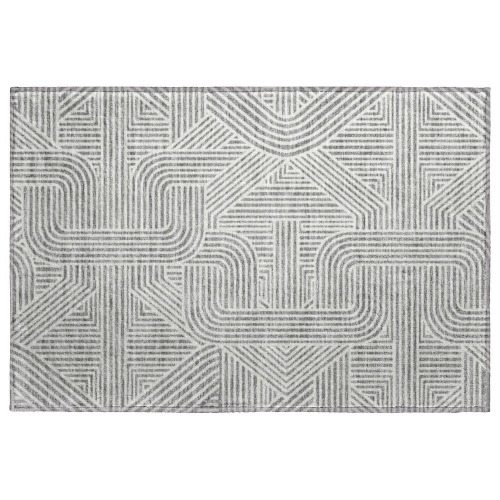 Dalyn Rug Company The Reserve TR14 Gray 1"8" x 2"6" Indoor/Outdoor Area Rug, , large