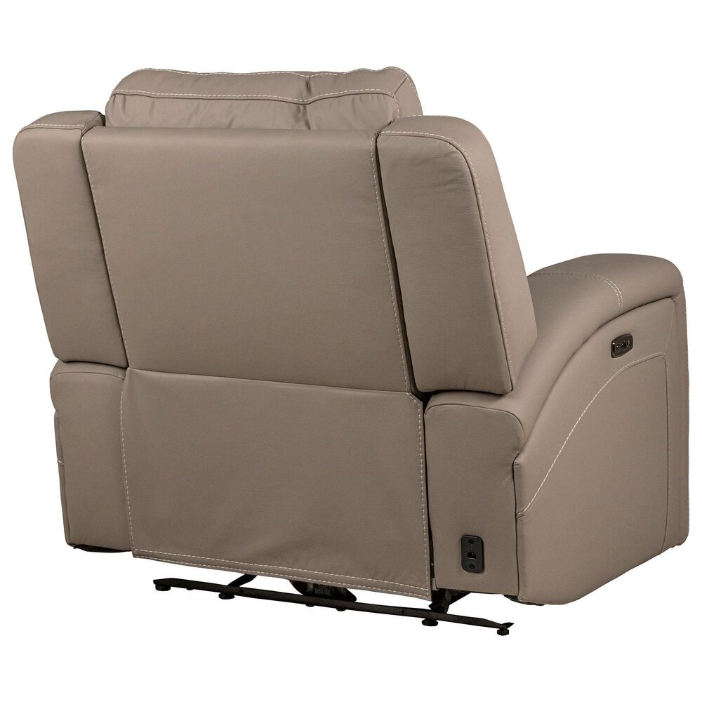 Interlochen Leather Power Recliner in Mink, , large